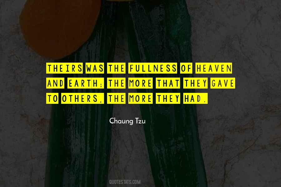 Chaung Tzu Quotes #201250 Chaung Tzu Quotes #201250