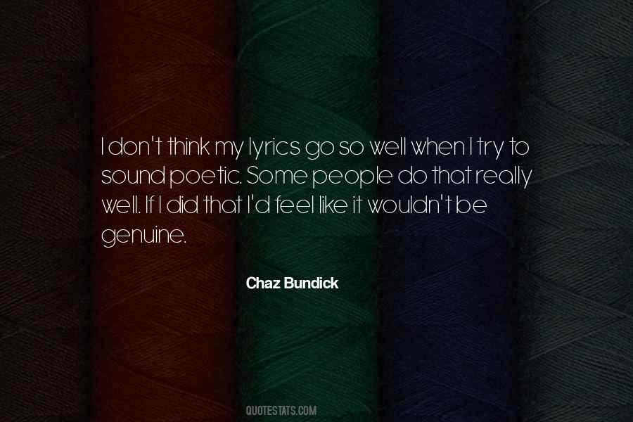 Chaz Bundick Quotes #807116