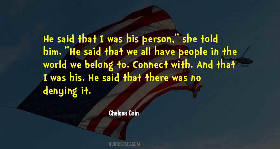 Chelsea Cain Quotes #595584