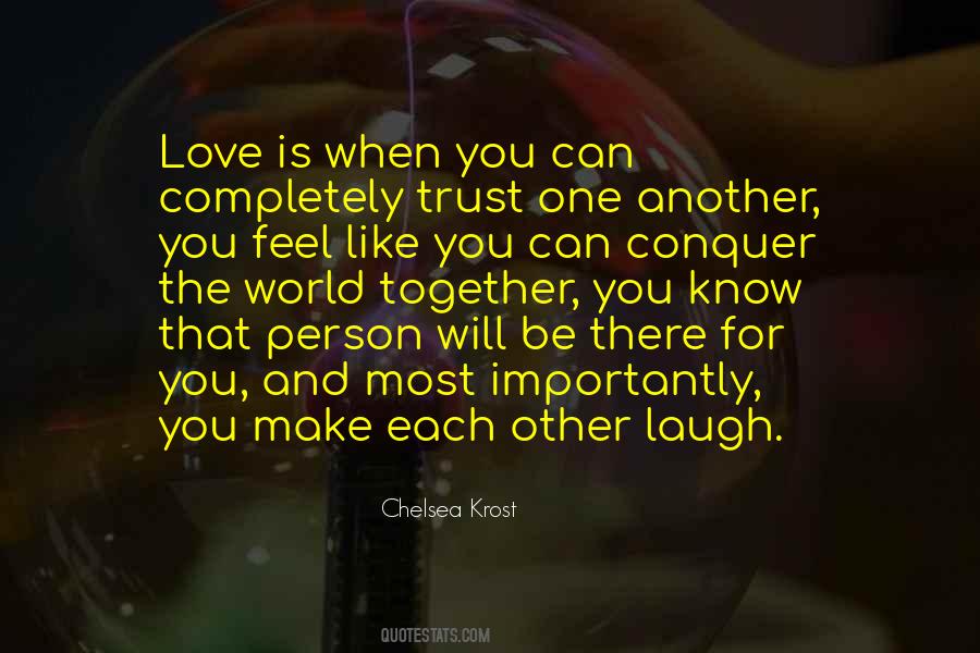 Chelsea Krost Quotes #66085