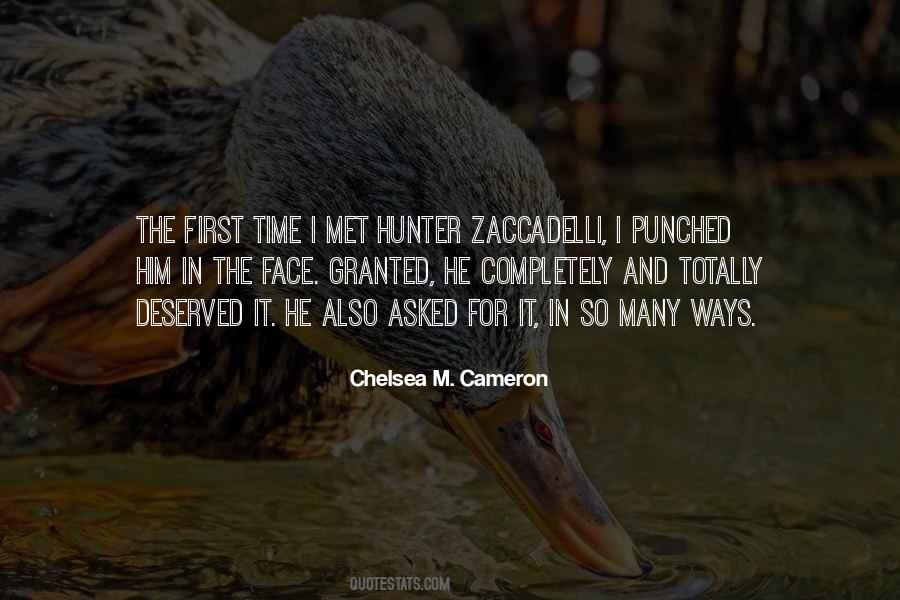 Chelsea M. Cameron Quotes #610814