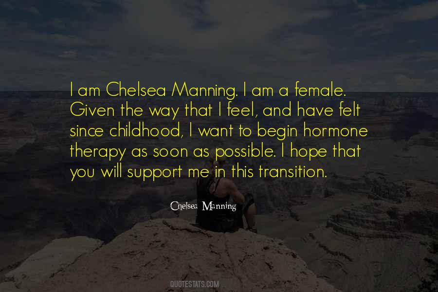 Chelsea Manning Quotes #1592479