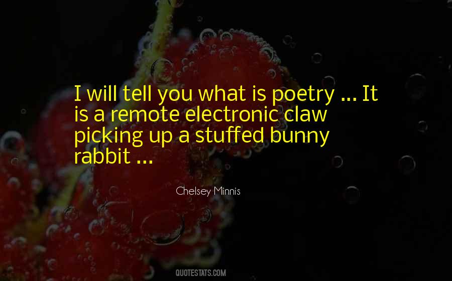 Chelsey Minnis Quotes #1397541