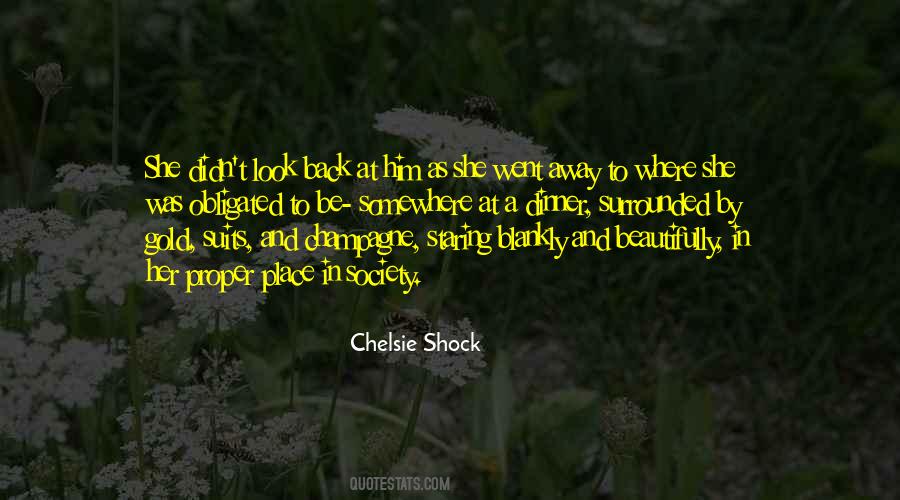 Chelsie Shock Quotes #853908