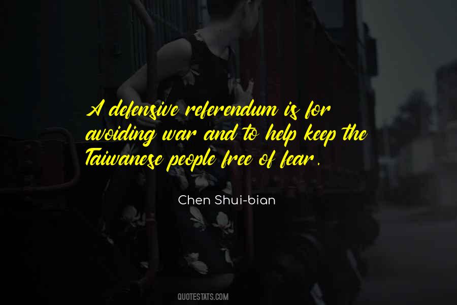 Chen Shui-bian Quotes #1848457