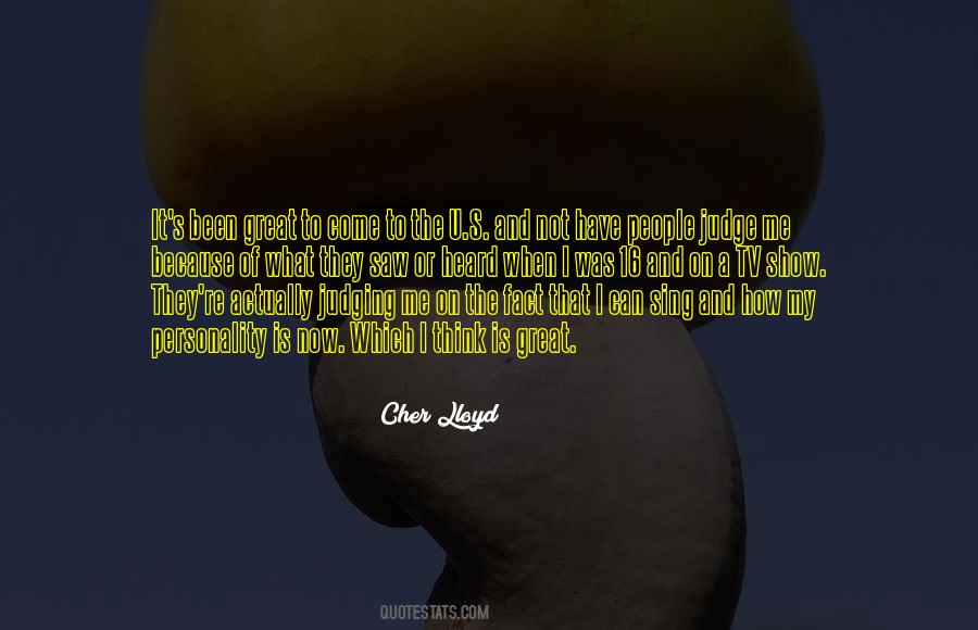 Cher Lloyd Quotes #685418