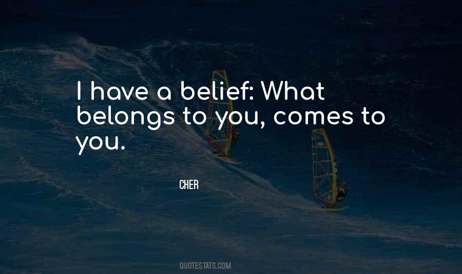 Cher Quotes #10967