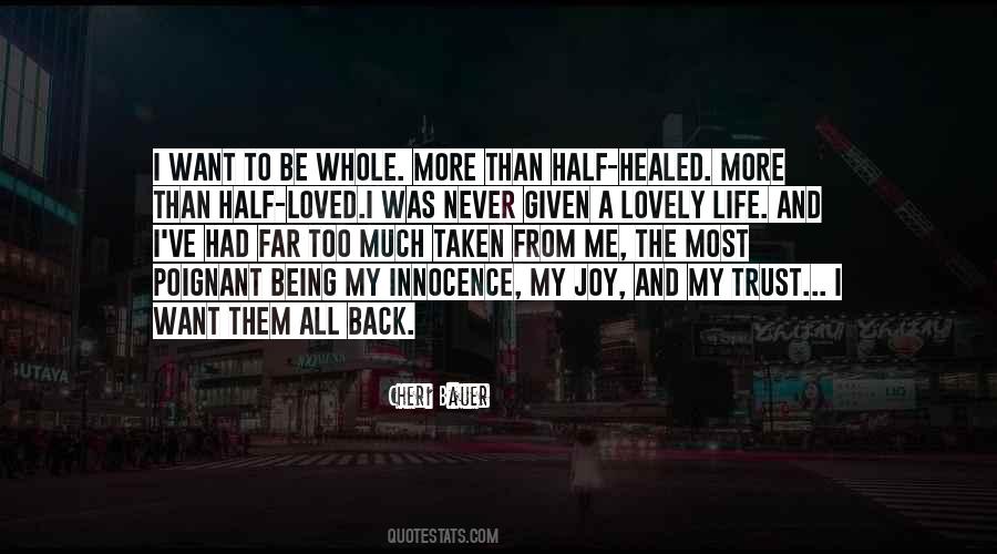 Cheri Bauer Quotes #1277898