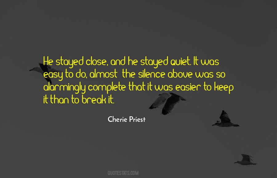 Cherie Priest Quotes #973457
