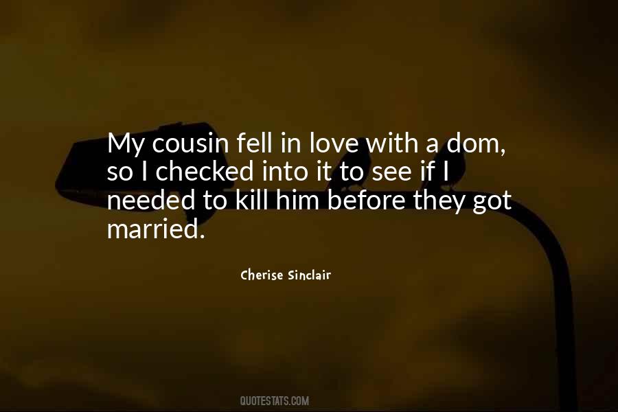 Cherise Sinclair Quotes #549832