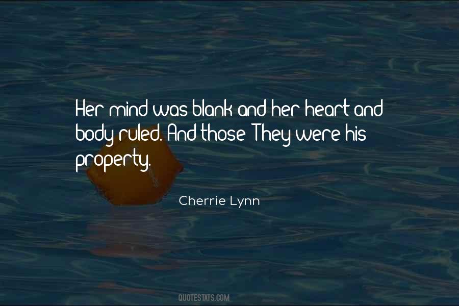 Cherrie Lynn Quotes #1000203