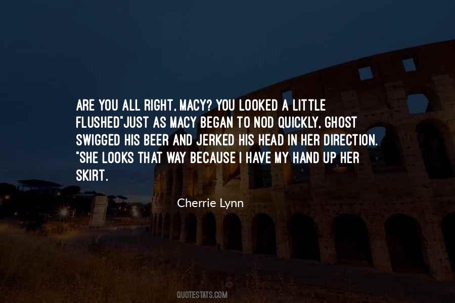 Cherrie Lynn Quotes #79095