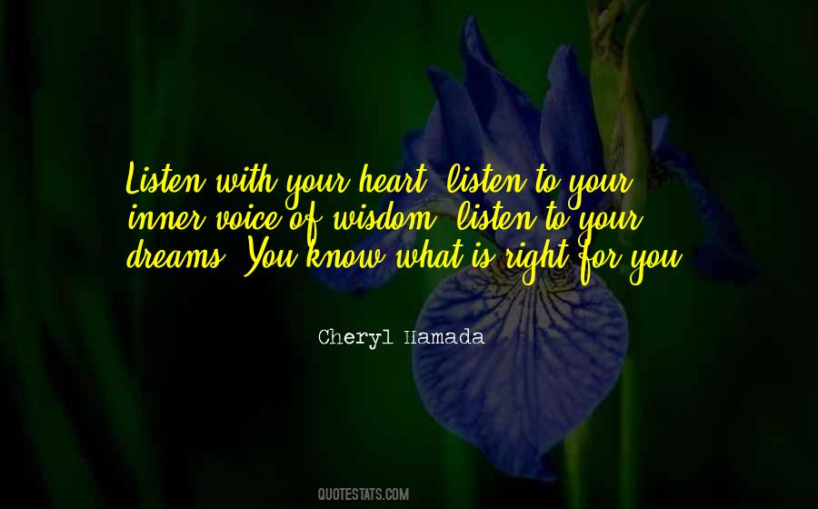 Cheryl Hamada Quotes #1433959