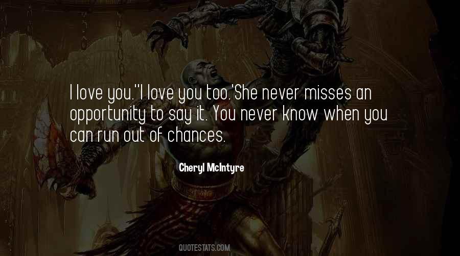 Cheryl McIntyre Quotes #1677847