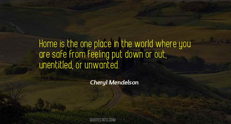 Cheryl Mendelson Quotes #1543606