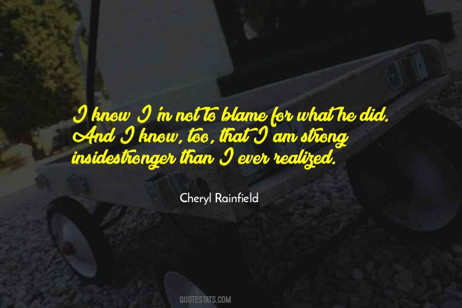 Cheryl Rainfield Quotes #1749434