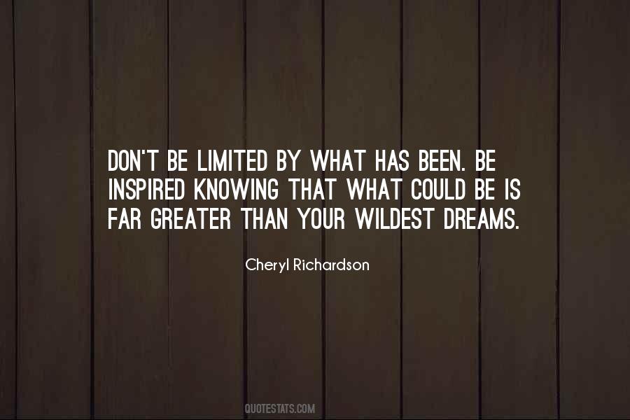 Cheryl Richardson Quotes #1282692