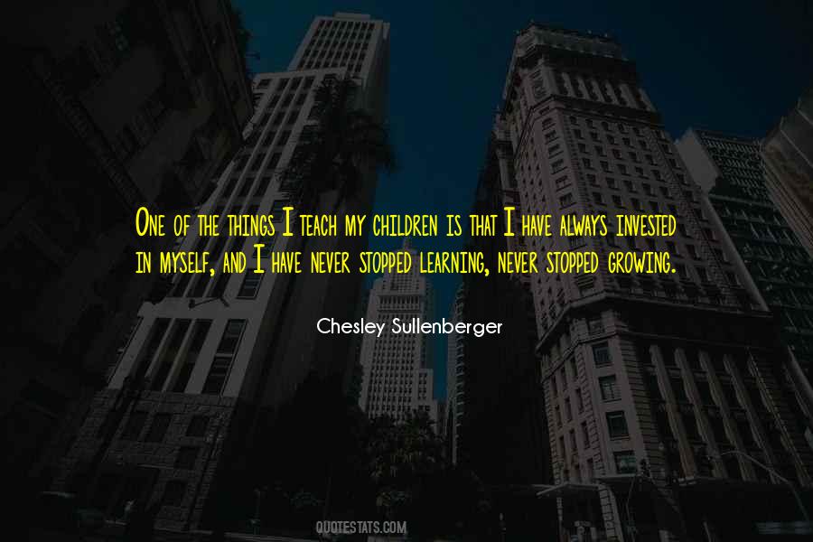 Chesley Sullenberger Quotes #494452
