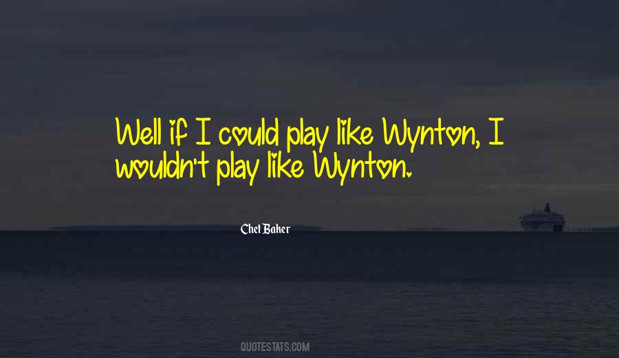 Chet Baker Quotes #451200