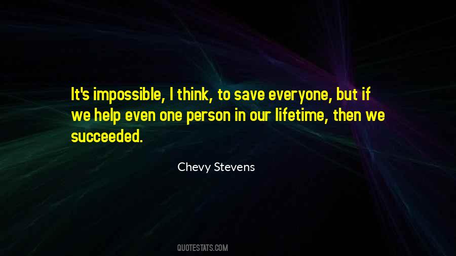 Chevy Stevens Quotes #59120