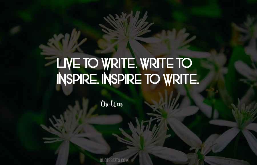 Chi Wen Quotes #97970