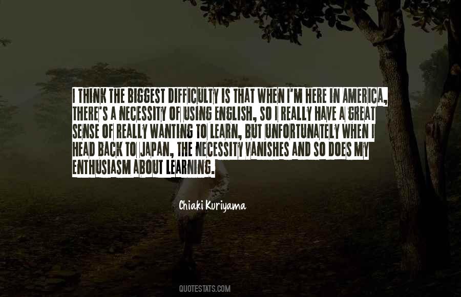 Chiaki Kuriyama Quotes #1405747