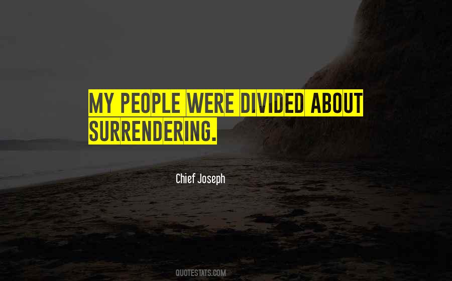 Chief Joseph Quotes #1411325