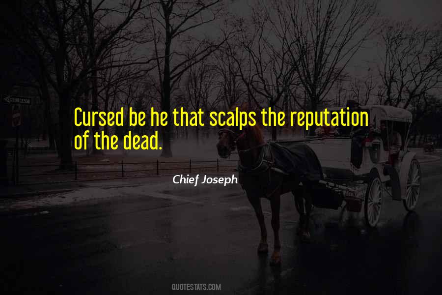 Chief Joseph Quotes #1796777