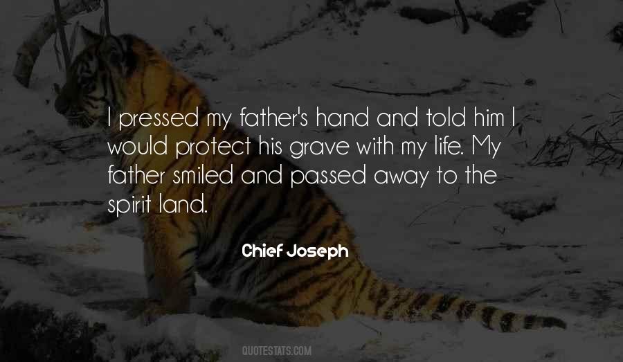 Chief Joseph Quotes #1797310