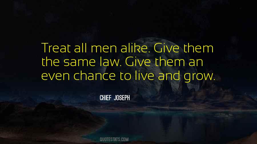 Chief Joseph Quotes #193631