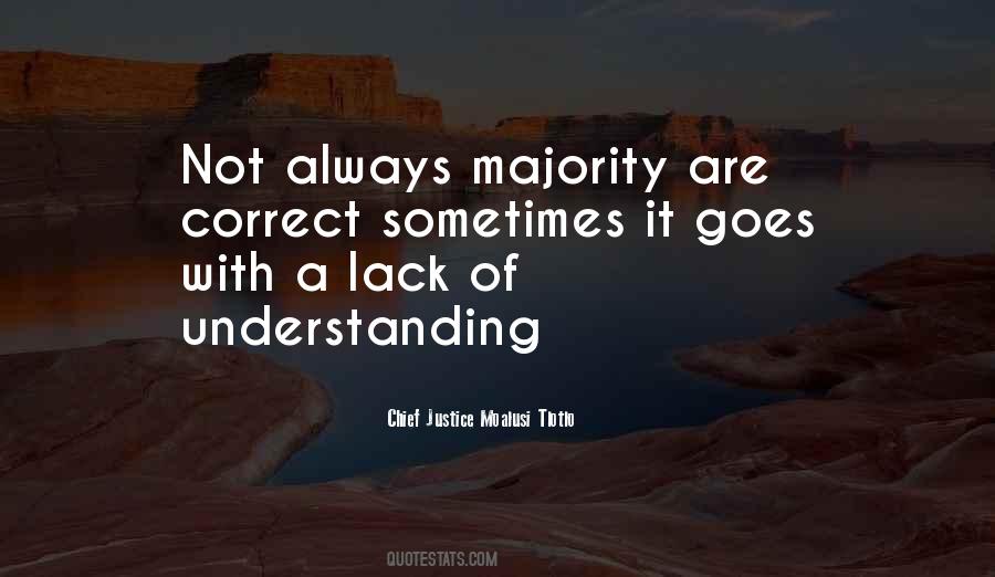 Chief Justice Moalusi Tlotlo Quotes #155043