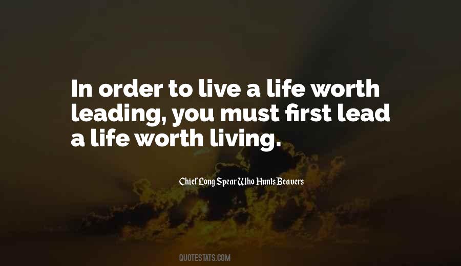 Chief Long Spear Who Hunts Beavers Quotes #1331546 Chief Long Spear Who Hunts Beavers Quotes #1331546