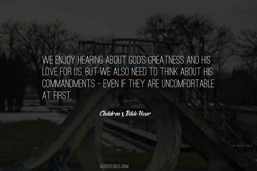 Children's Bible Hour Quotes #454739