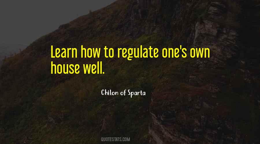 Chilon Of Sparta Quotes #306498