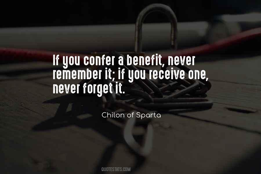 Chilon Of Sparta Quotes #611107