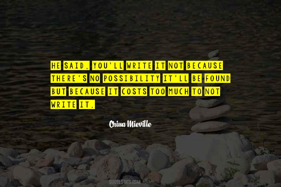 China Mieville Quotes #773037