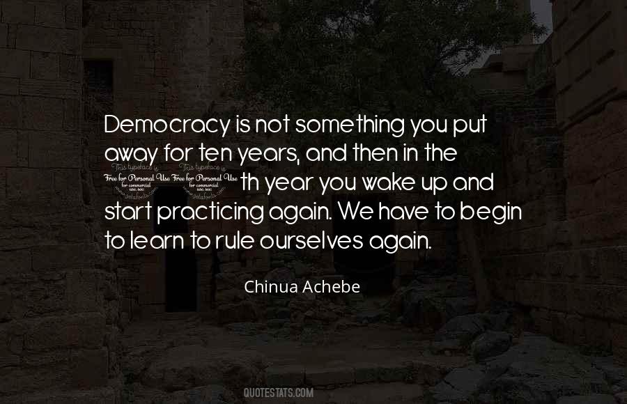 Chinua Achebe Quotes #1328954
