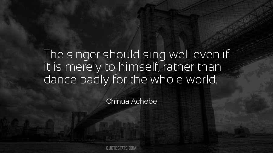 Chinua Achebe Quotes #1396514