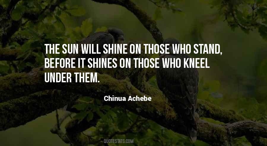 Chinua Achebe Quotes #315356