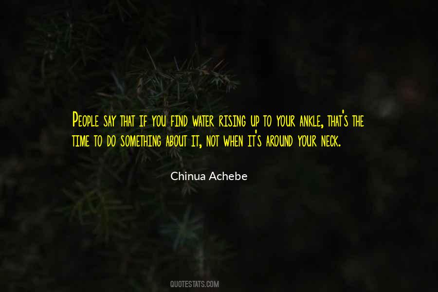 Chinua Achebe Quotes #417539