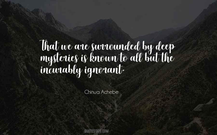 Chinua Achebe Quotes #907558