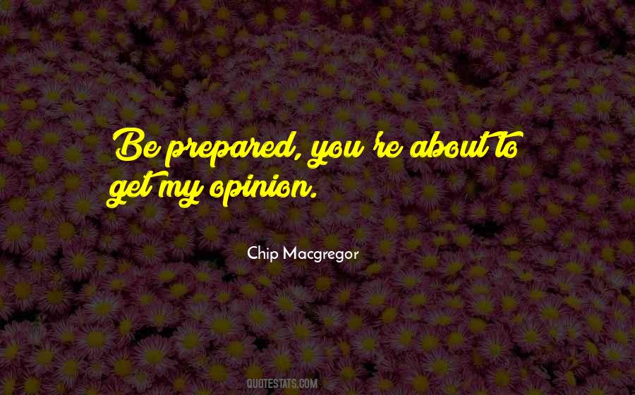 Chip Macgregor Quotes #1746761