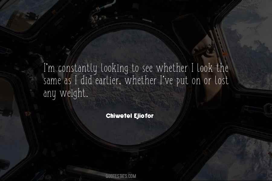 Chiwetel Ejiofor Quotes #1240273