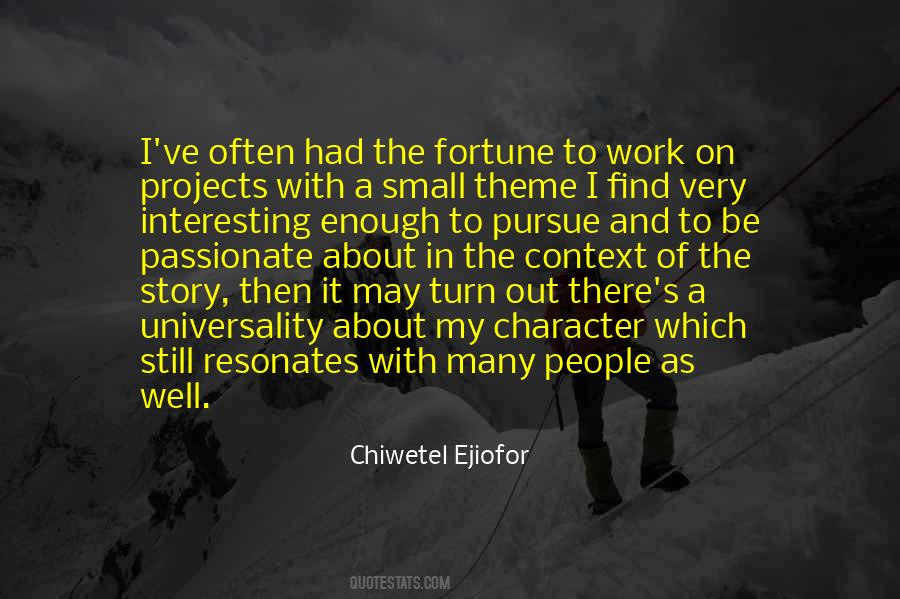 Chiwetel Ejiofor Quotes #1364946