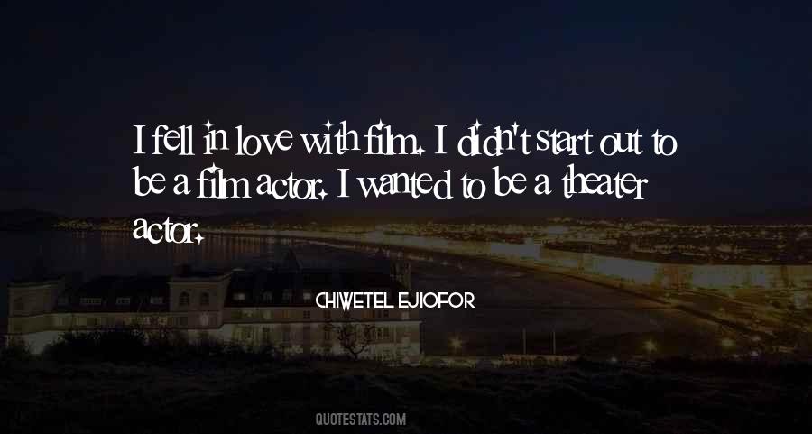 Chiwetel Ejiofor Quotes #1852701