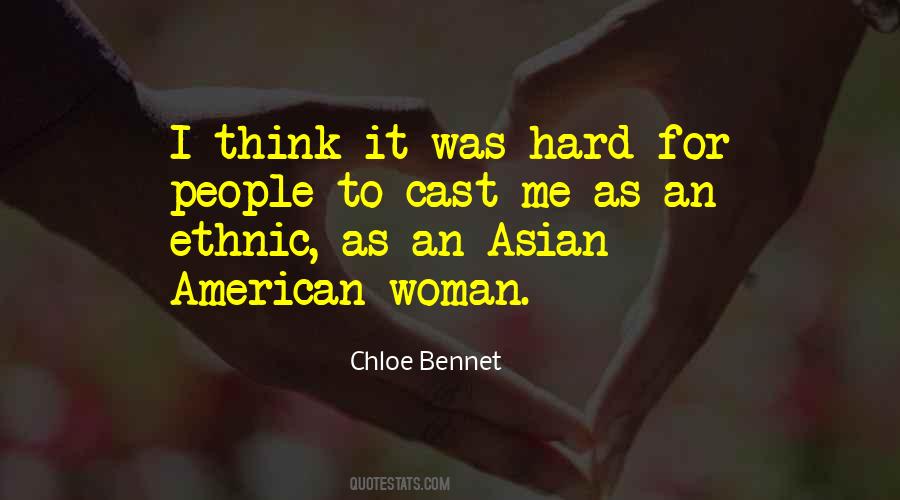 Chloe Bennet Quotes #1794724