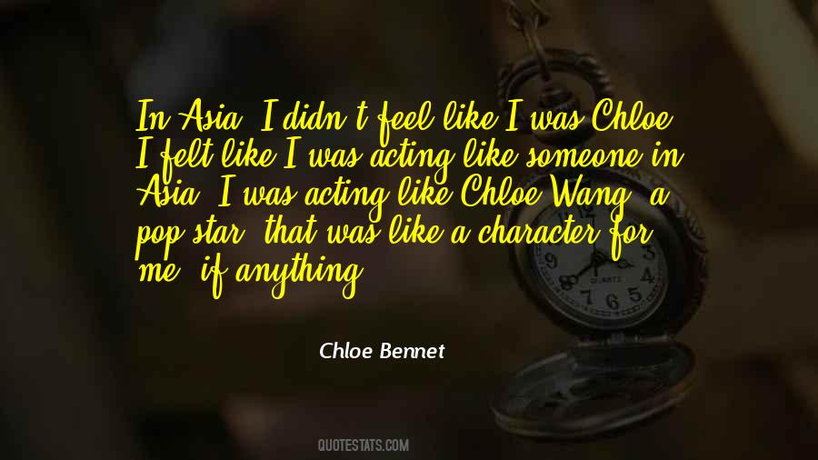 Chloe Bennet Quotes #942808