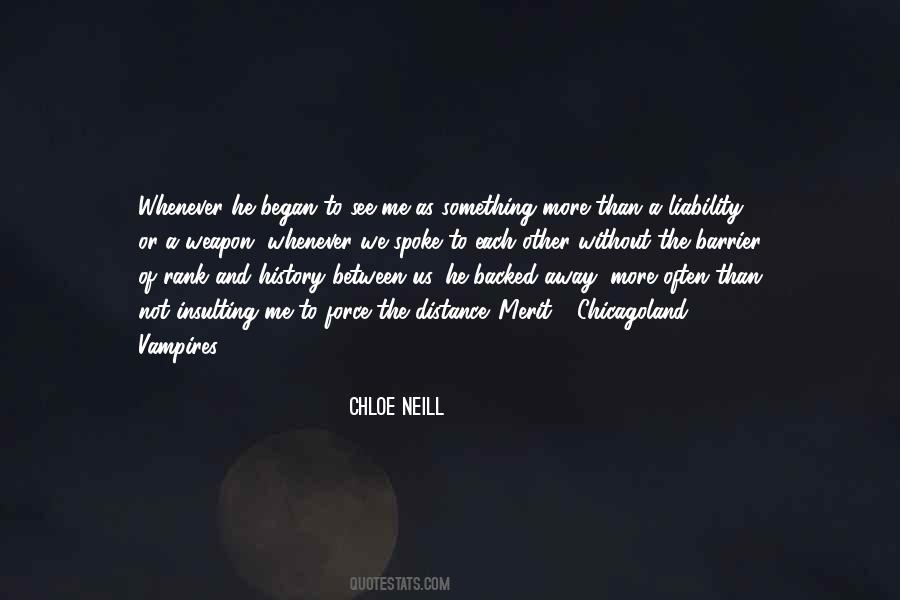 Chloe Neill Quotes #1326591