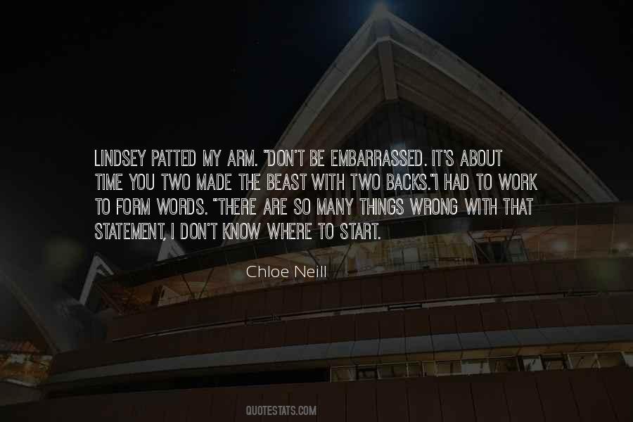 Chloe Neill Quotes #1640479
