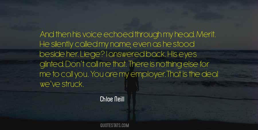 Chloe Neill Quotes #674396